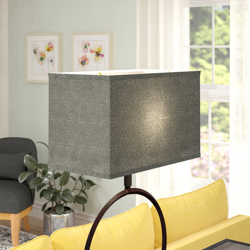 Latitude Run® 10" H Linen Rectangular Lamp Shade ( Spider ) & Reviews
